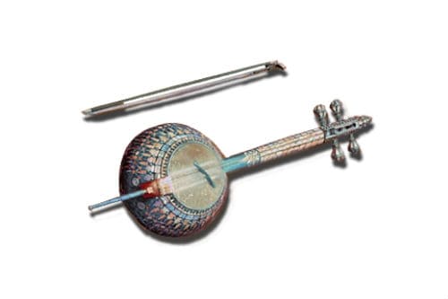 Музыкальный инструмент бамбир (кемани)