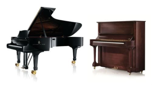 Различия между роялем и пианино